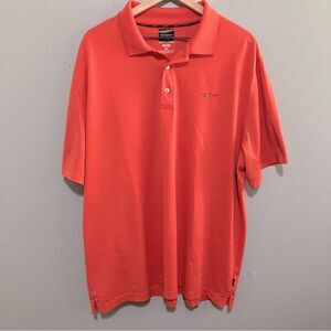 Greg Norman Polo Men's Size XXL Tasso Elba 5-Iron Coral